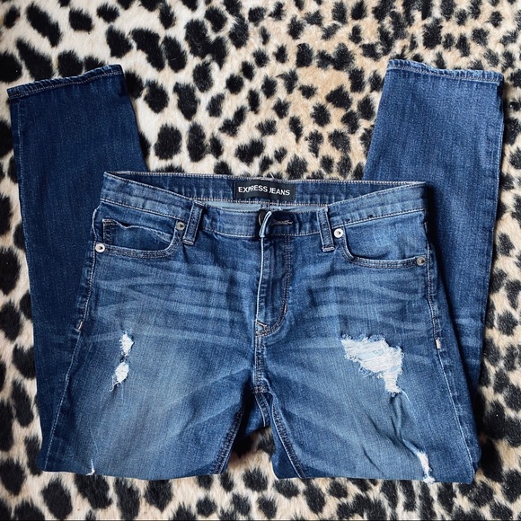 Express Denim - Express Girlfriend denim jeans
